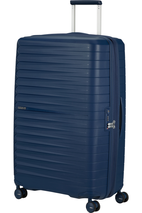 Mala de Viagem Grande 78cm Expansível 4 Rodas Azul-Marinho - FastForward | American Tourister