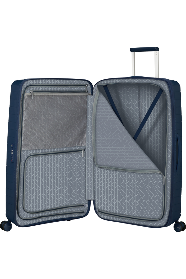 Mala de Viagem Grande 78cm Expansível 4 Rodas Azul-Marinho - FastForward | American Tourister