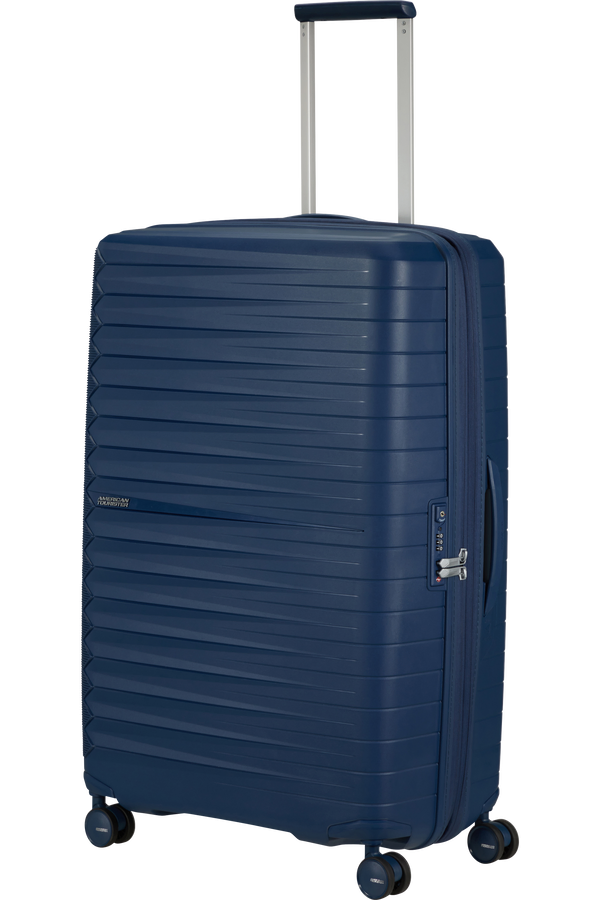 Mala de Viagem Grande 78cm Expansível 4 Rodas Azul-Marinho - FastForward | American Tourister