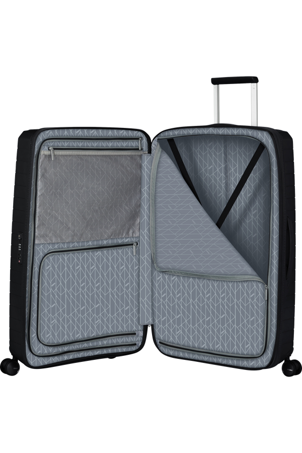 Mala de Viagem Grande 78cm Expansível 4 Rodas Preto - FastForward | American Tourister
