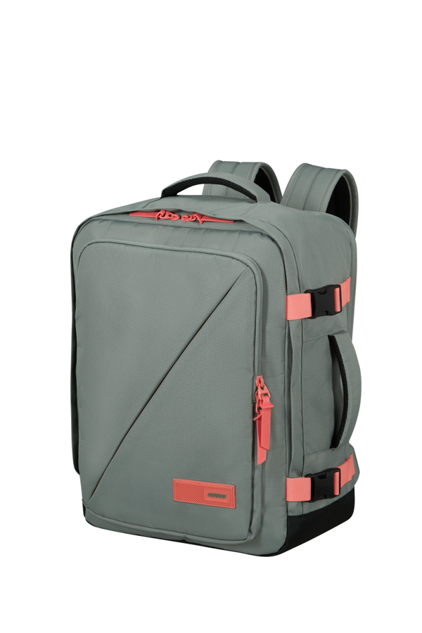 Mochila de Cabine S/M 15.6 Salvia/Coral - Take2Cabin | American Tourister®