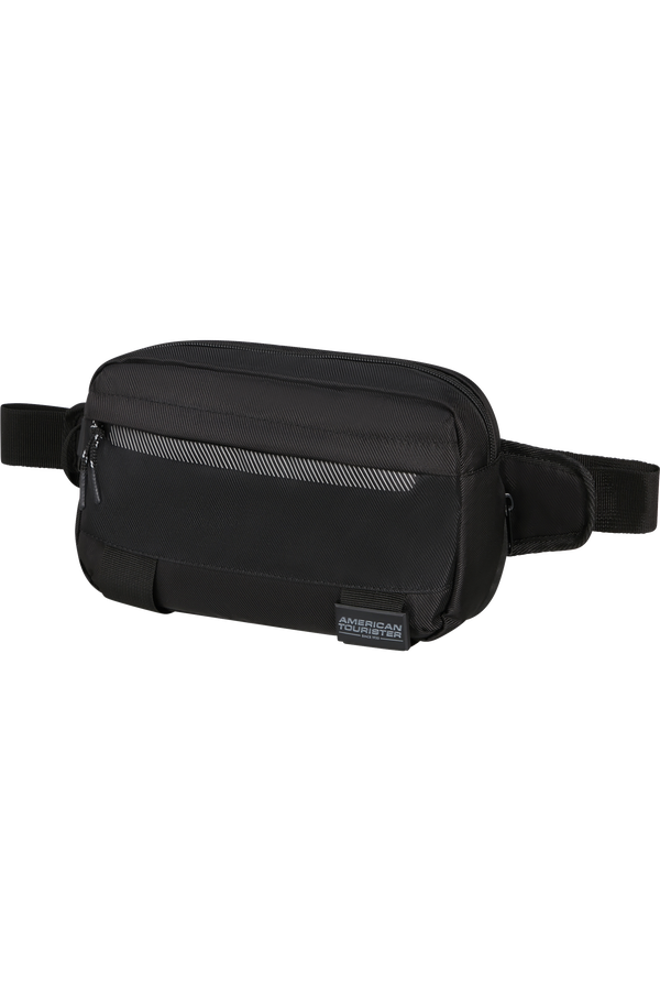 Bolsa Sling Preto Asfalto - Urban Track | American Tourister