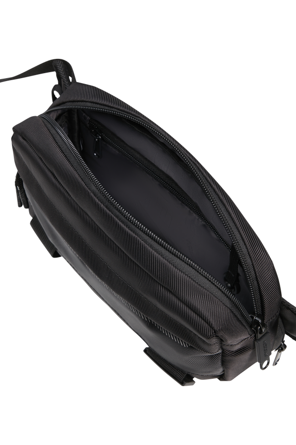 Bolsa Sling Preto Asfalto - Urban Track | American Tourister