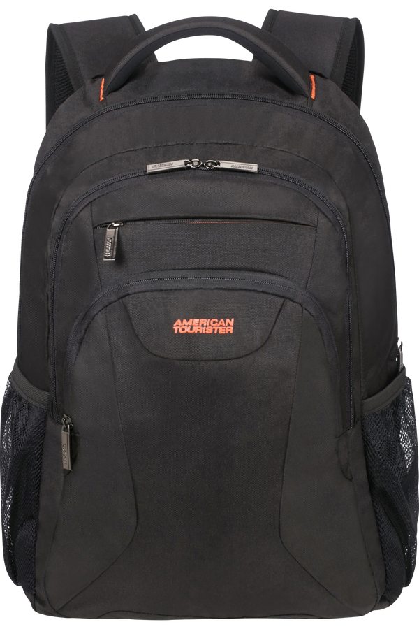 Mochila para Portátil 17.3" Preto/Laranja - AT Work | American Tourister