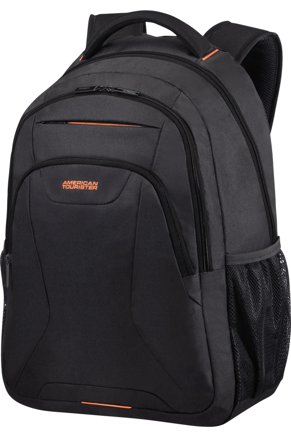 Mochila para Portátil 17.3" Preto/Laranja - AT Work | American Tourister