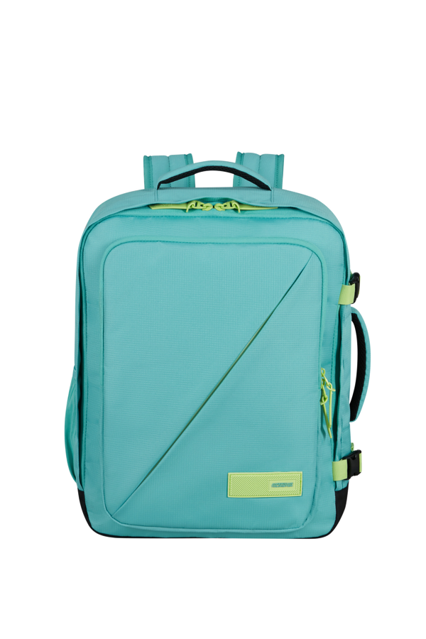 Mochila de Cabine S/M 15.6 Turquesa/Lima - Take2Cabin | American Tourister®