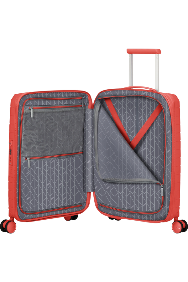 Mala de Cabine 55cm Expansível 4 Rodas Coral Pôr-do-Sol - FastForward | American Tourister