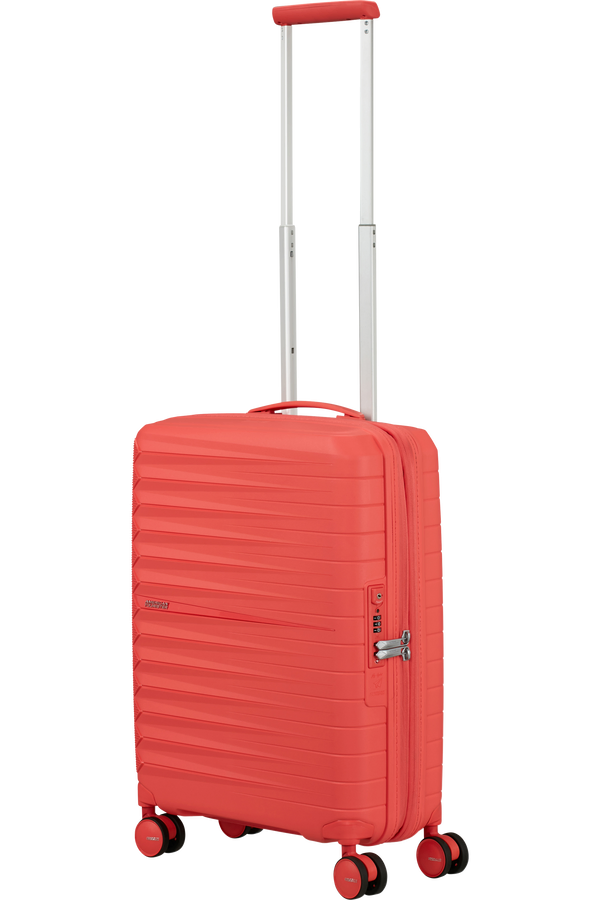 Mala de Cabine 55cm Expansível 4 Rodas Coral Pôr-do-Sol - FastForward | American Tourister