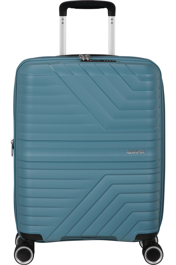 Mala de Cabine 55cm Expansível 4 Rodas Azul Tempestade - Flytwist | American Tourister