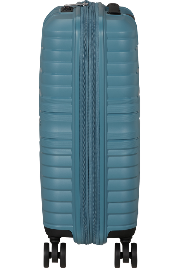 Mala de Cabine 55cm Expansível 4 Rodas Azul Tempestade - Flytwist | American Tourister