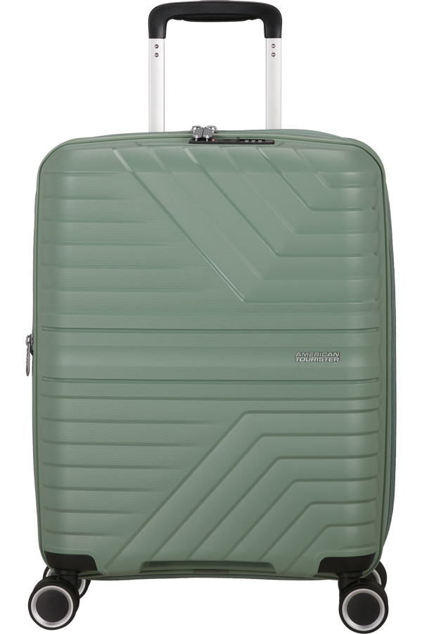 Mala de Cabine 55cm Expansível 4 Rodas Verde Botânico - Flytwist | American Tourister