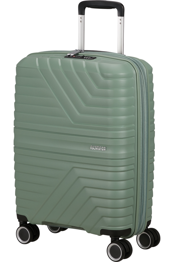 Mala de Cabine 55cm Expansível 4 Rodas Verde Botânico - Flytwist | American Tourister