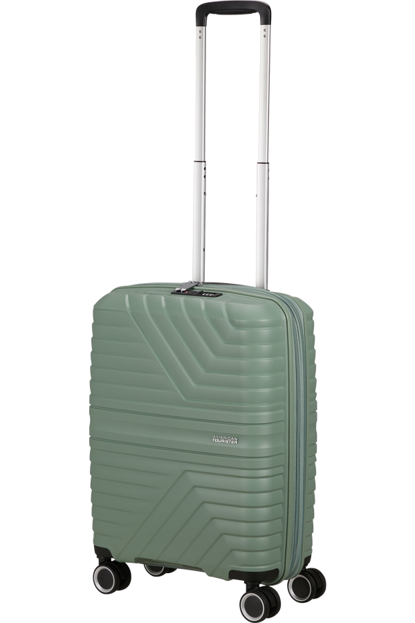 Mala de Cabine 55cm Expansível 4 Rodas Verde Botânico - Flytwist | American Tourister