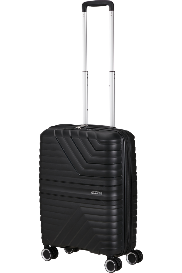 Mala de Cabine 55cm Expansível 4 Rodas Preto - Flytwist | American Tourister
