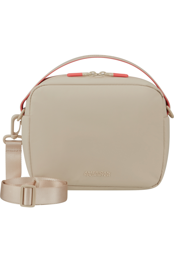 Bolsa Tiracolo Bege - PuffyPop | American Tourister