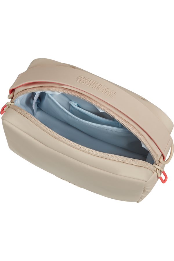 Bolsa Tiracolo Bege - PuffyPop | American Tourister