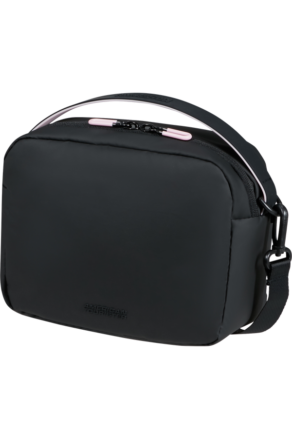 Bolsa Tiracolo Preto - PuffyPop | American Tourister