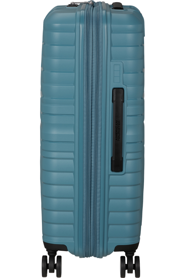Mala de Viagem Média 67cm Expansível 4 Rodas Azul Tempestade - Flytwist | American Tourister