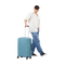 Mala de Viagem Média 67cm Expansível 4 Rodas Azul Tempestade - Flytwist | American Tourister