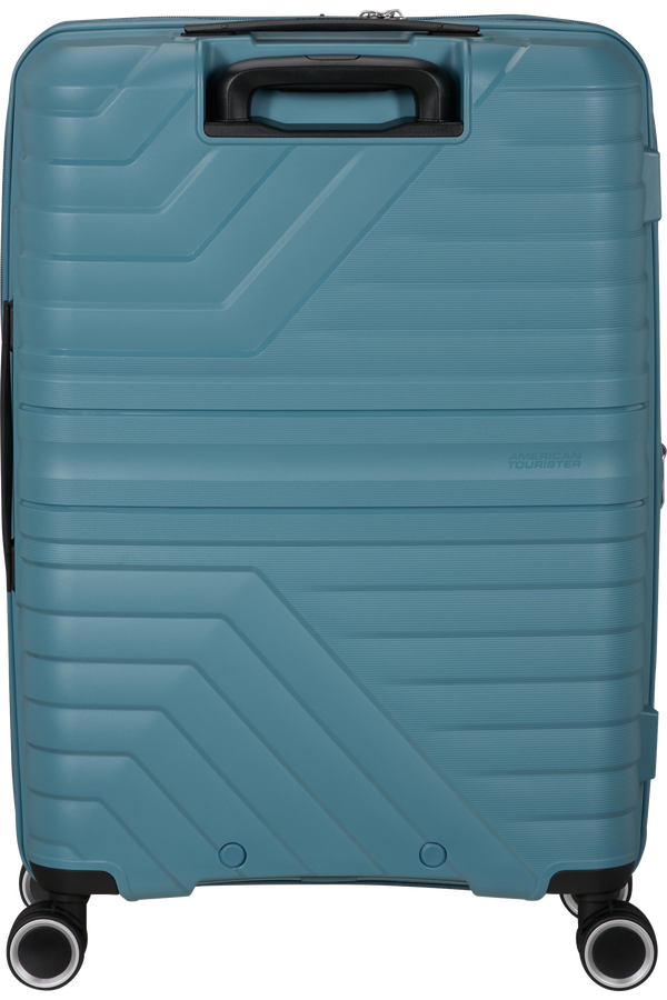 Mala de Viagem Média 67cm Expansível 4 Rodas Azul Tempestade - Flytwist | American Tourister
