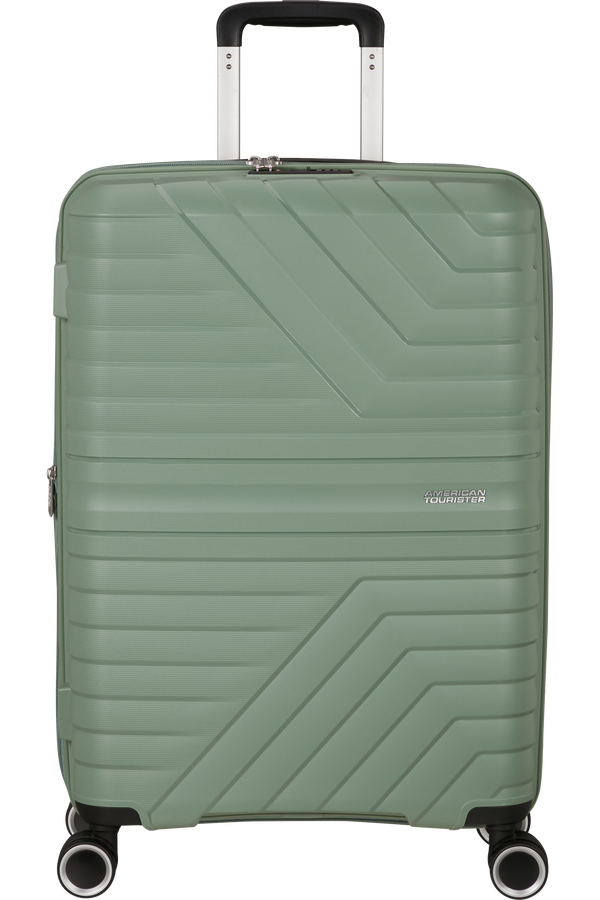 Mala de Viagem Média 67cm Expansível 4 Rodas Verde Botânico - Flytwist | American Tourister