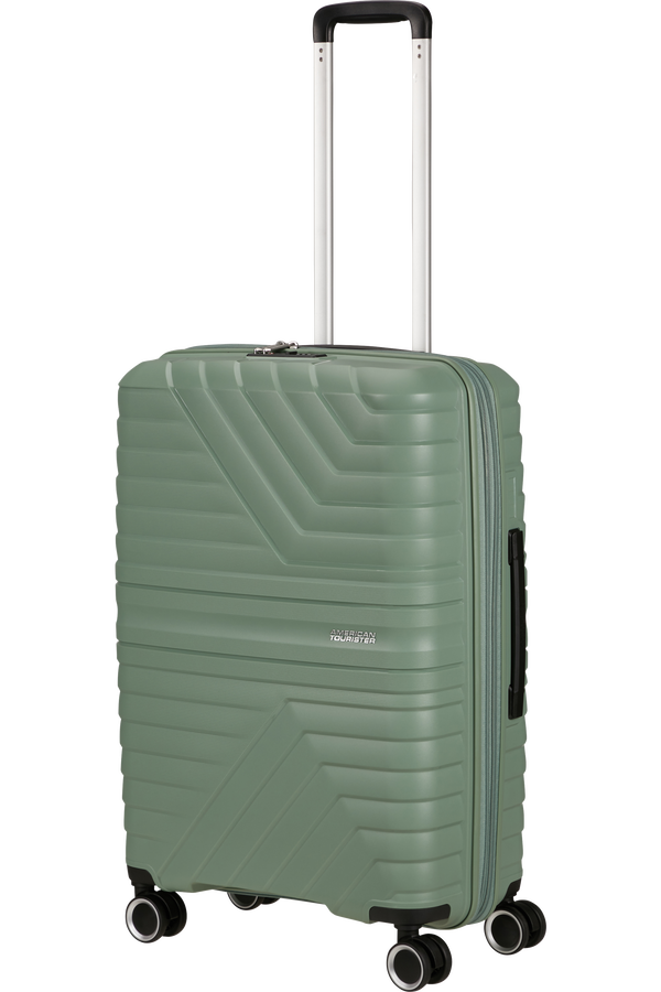 Mala de Viagem Média 67cm Expansível 4 Rodas Verde Botânico - Flytwist | American Tourister