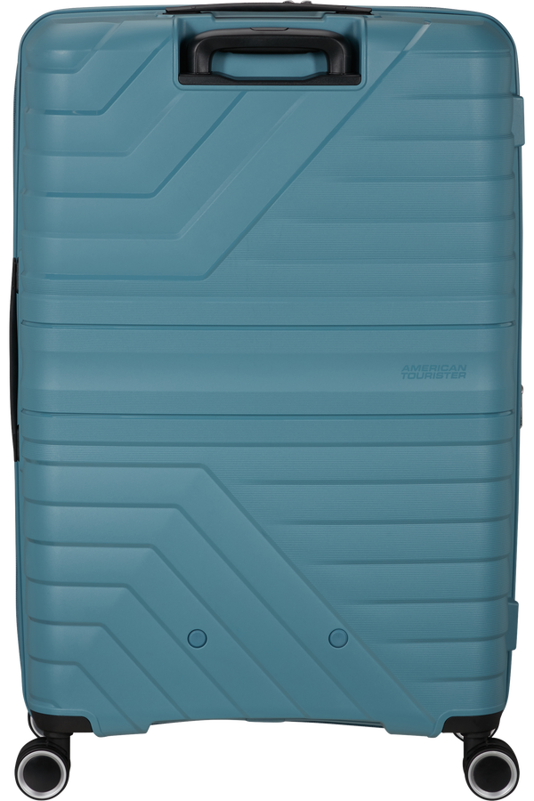 Mala de Viagem Grande 78cm Expansível 4 Rodas Azul Tempestade - Flytwist | American Tourister