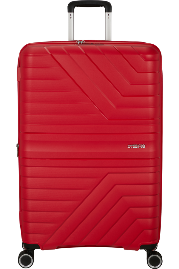 Mala de Viagem Grande 78cm Expansível 4 Rodas Vermelho - Flytwist | American Tourister