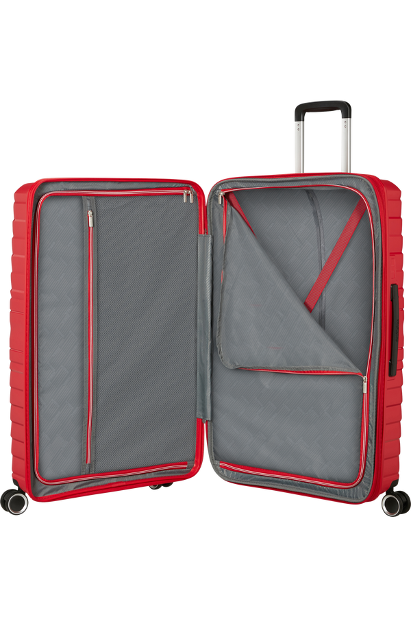 Mala de Viagem Grande 78cm Expansível 4 Rodas Vermelho - Flytwist | American Tourister