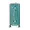 Mala de Viagem Média 68cm 4 Rodas em Alumínio Turquesa - Soundbox Alu | American Tourister®