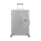 Mala de Viagem Grande 77cm 4 Rodas em Alumínio Prata - Soundbox Alu | American Tourister®