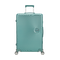 Mala de Viagem Grande 77cm 4 Rodas em Alumínio Turquesa - Soundbox Alu | American Tourister®