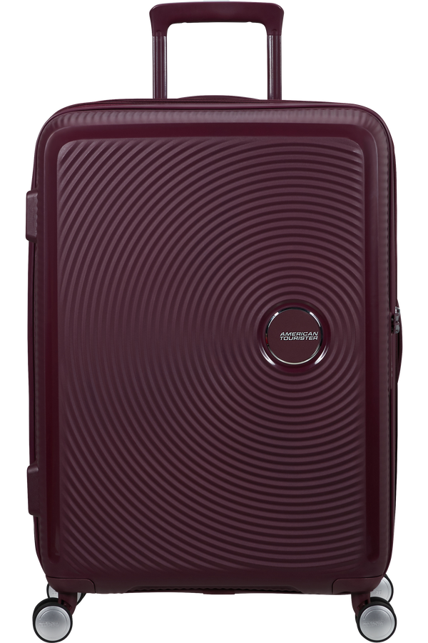 Mala de Viagem Média 67cm Expansível 4 Rodas Cereja Silvestre - Soundbox | American Tourister®