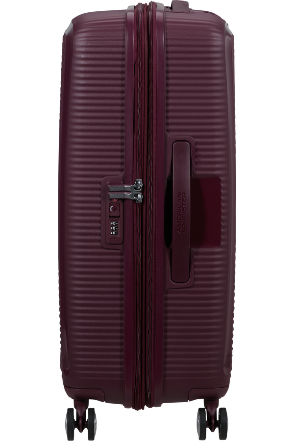 Mala de Viagem Média 67cm Expansível 4 Rodas Cereja Silvestre - Soundbox | American Tourister®