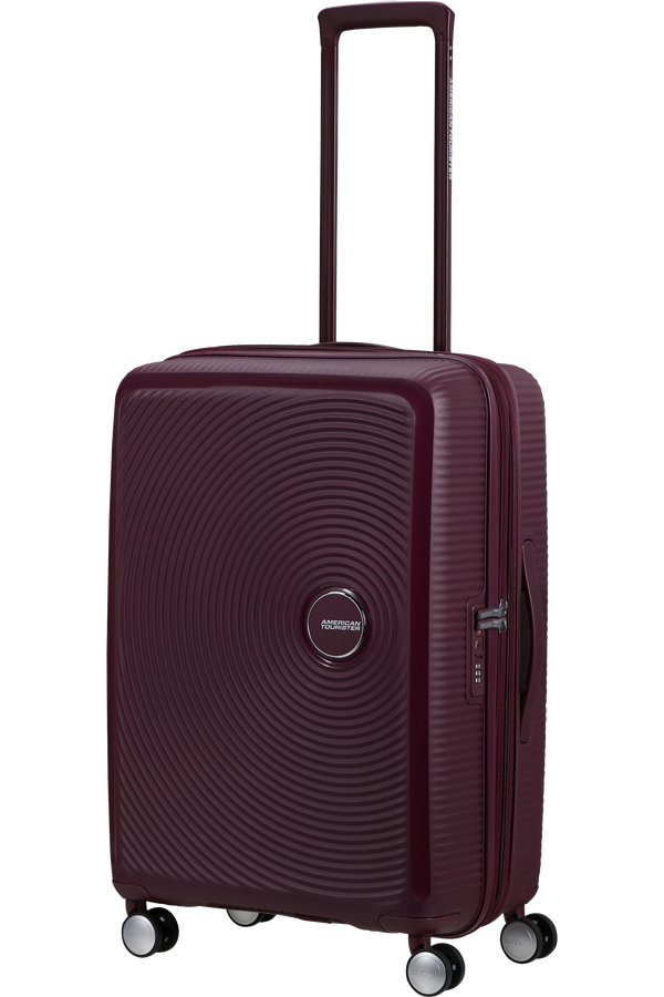 Mala de Viagem Média 67cm Expansível 4 Rodas Cereja Silvestre - Soundbox | American Tourister®