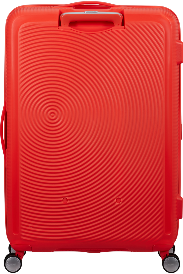 Mala de Viagem Grande 77cm Expansível 4 Rodas Laranja Néon - Soundbox | American Tourister®
