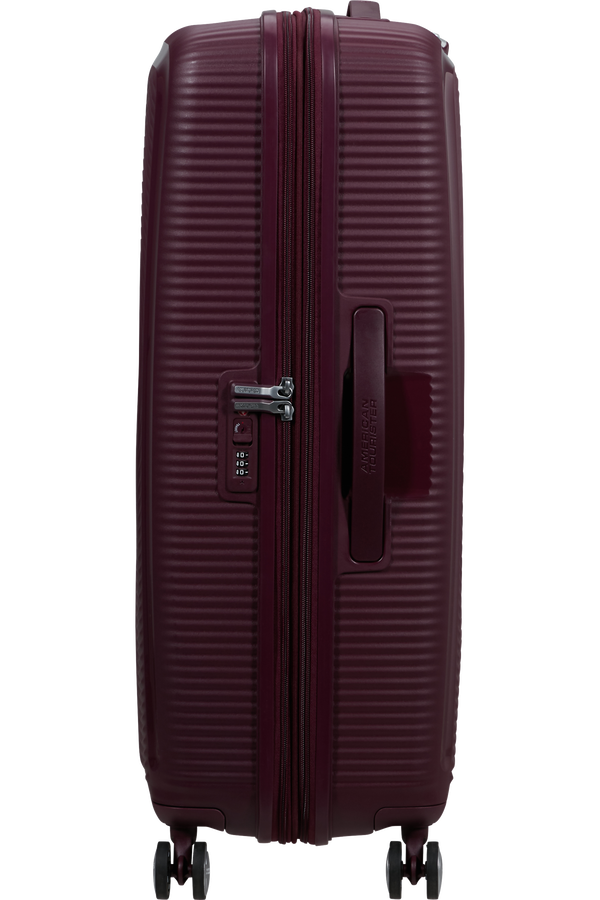 Mala de Viagem Grande 77cm Expansível 4 Rodas Cereja Silvestre - Soundbox | American Tourister®