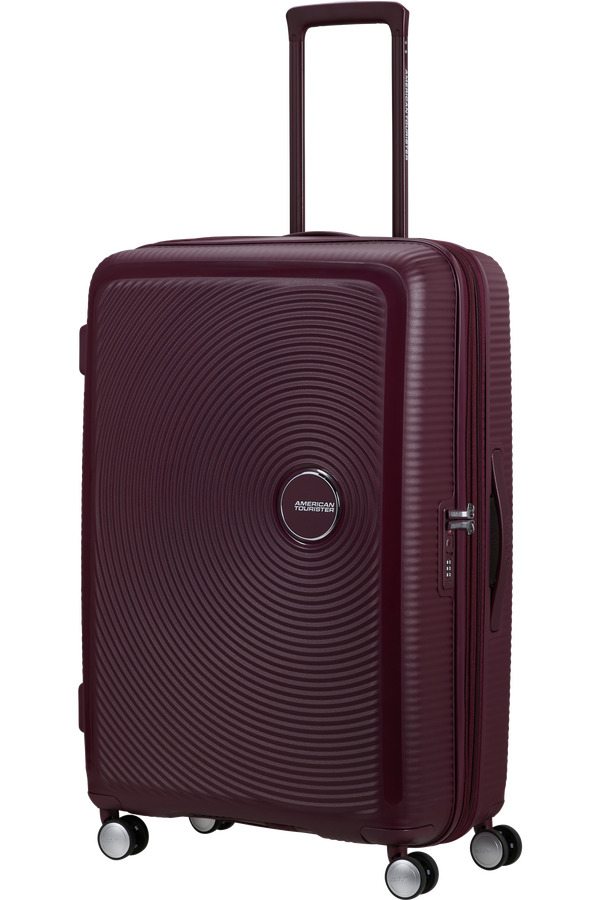 Mala de Viagem Grande 77cm Expansível 4 Rodas Cereja Silvestre - Soundbox | American Tourister®