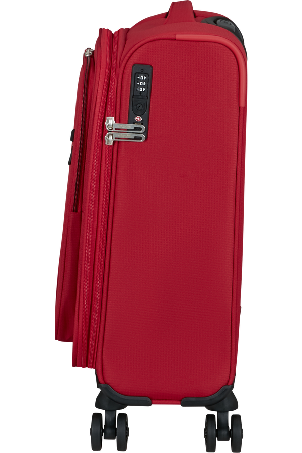 Mala de Cabine 55cm Expansível 4 Rodas Vermelho Astral - CloudRider | American Tourister®