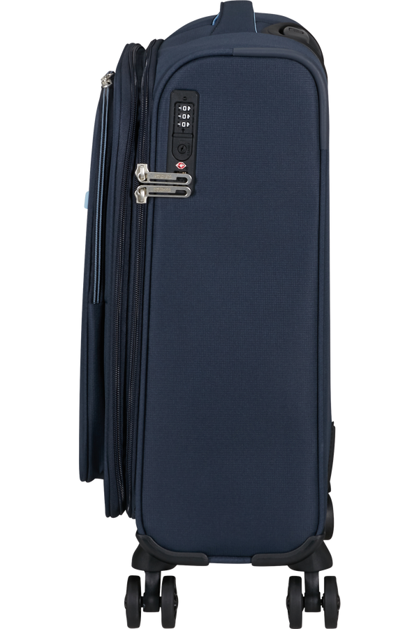 Mala de Cabine 55cm Expansível 4 Rodas Azul-Marinho - CloudRider | American Tourister®
