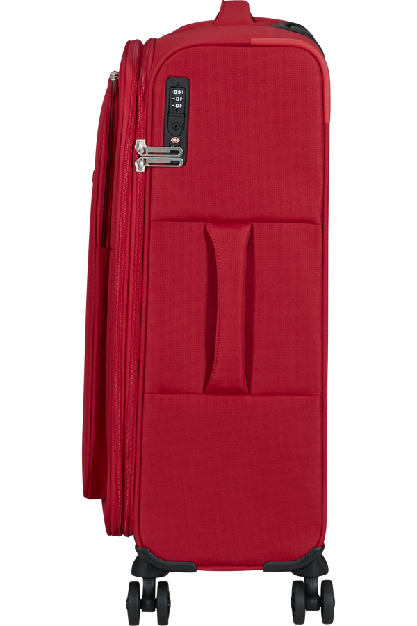 Mala de Viagem Média 67cm Expansível 4 Rodas Vermelho Astral - CloudRider | American Tourister®