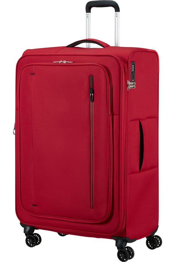 Mala de Viagem Grande 77cm cm Expansível 4 Rodas Vermelho Astral - CloudRider | American Tourister®