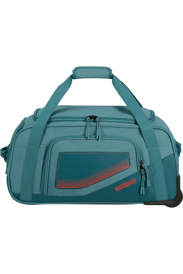 Saco de Viagem com Rodas S Verde-Petróleo - City Racer | American Tourister