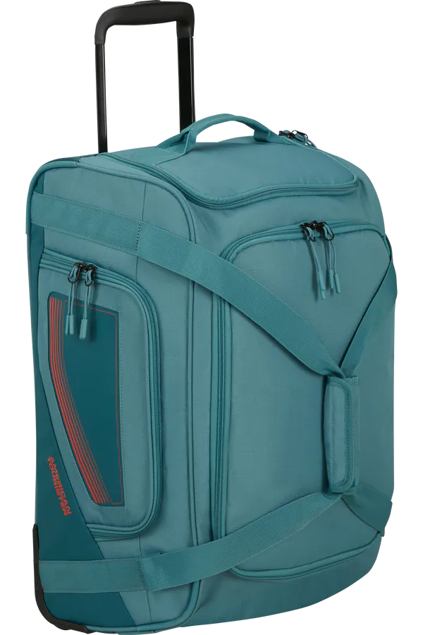 Saco de Viagem com Rodas S Verde-Petróleo - City Racer | American Tourister