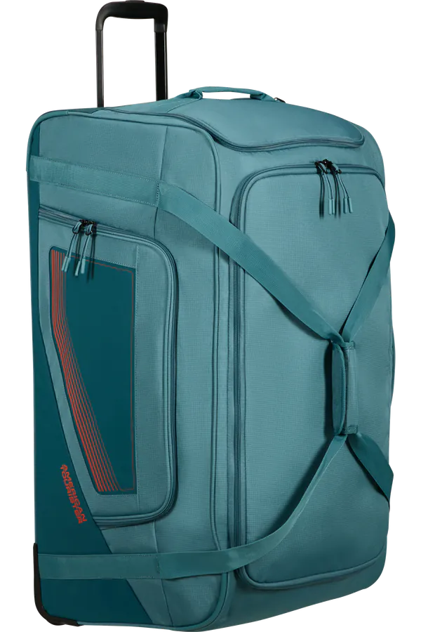 Saco de Viagem com Rodas L Verde-Petróleo - City Racer | American Tourister