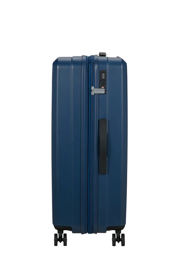 Mala de Viagem Grande 76cm Expansível 4 Rodas Azul-Escuro - AeroJoy | American Tourister