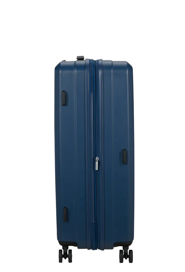 Mala de Viagem Grande 76cm Expansível 4 Rodas Azul-Escuro - AeroJoy | American Tourister
