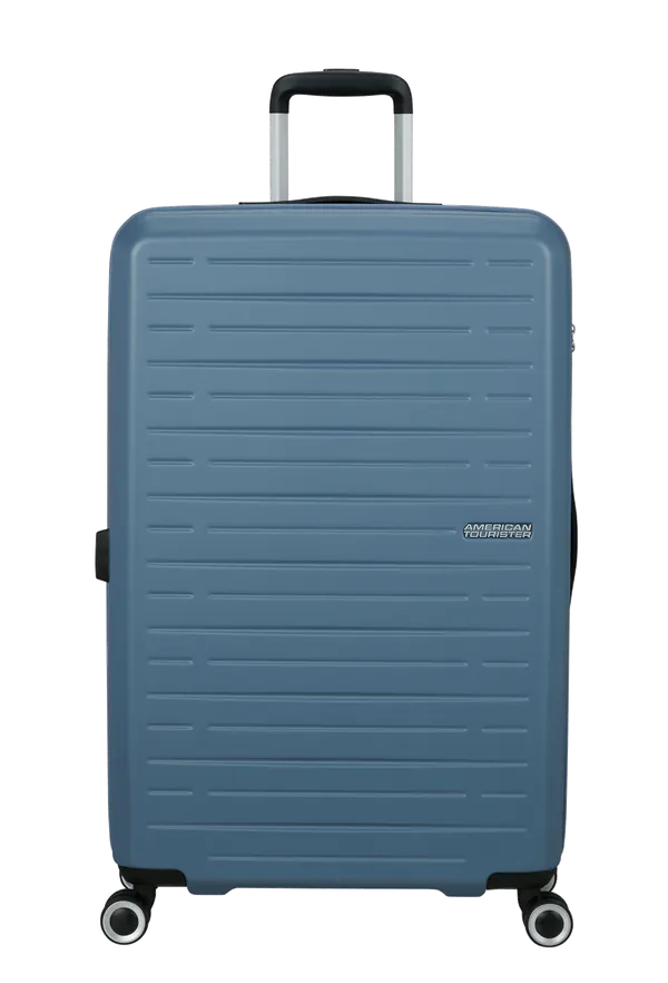 Mala de Viagem Grande 76cm Expansível 4 Rodas Azul-Coroa - AeroJoy | American Tourister