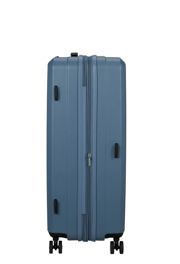 Mala de Viagem Grande 76cm Expansível 4 Rodas Azul-Coroa - AeroJoy | American Tourister