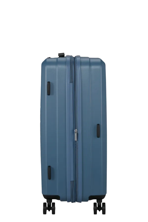 Mala de Viagem Média 66cm Expansível 4 Rodas Azul-Coroa - AeroJoy | American Tourister